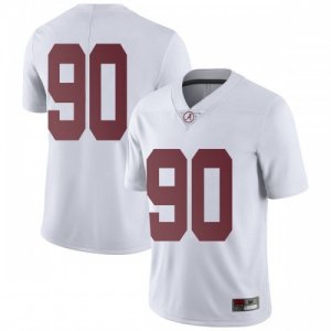 Youth Alabama Crimson Tide #90 Stephon Wynn Jr. White Limited NCAA College Football Jersey 2403SQQZ6